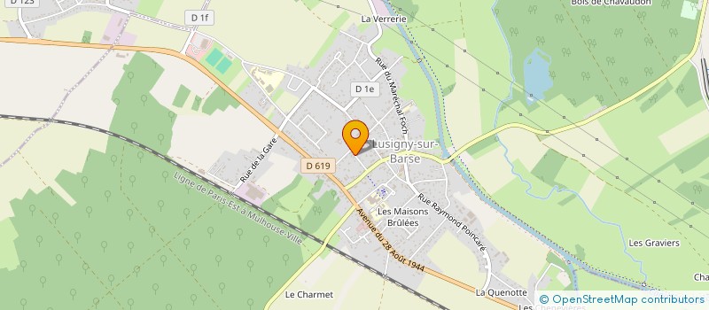 localisation de l'entreprise SCI CAMILLE-BERANGERE  COURTERANGES