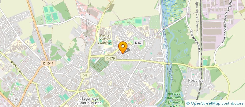 localisation de l'entreprise SCI CAMILLE DESMOULINS à SAINT-QUENTIN