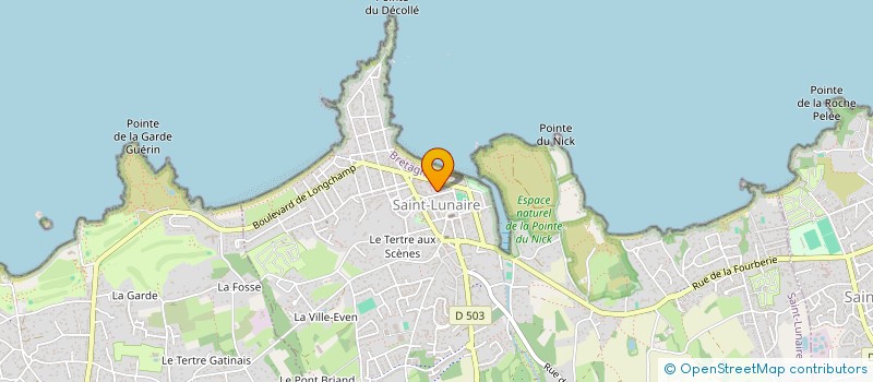localisation de l'entreprise SCI CAMILLE ET MATILDE à SAINT-LUNAIRE