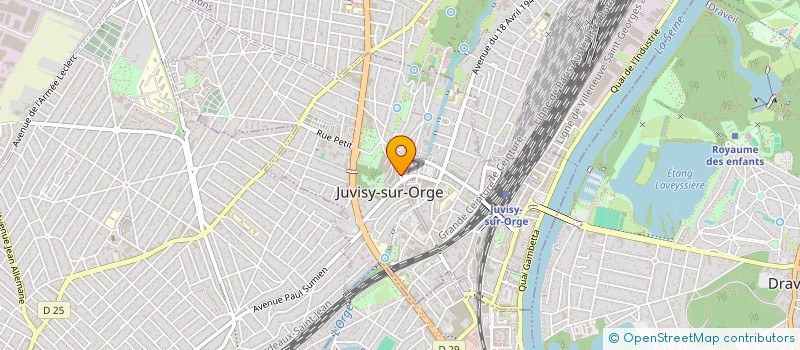 localisation de l'entreprise SCI CAMILLE FLAMMARION  JUVISY-SUR-ORGE