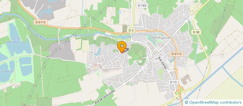 localisation de l'entreprise SCI CAMILLE OVER à BELLEGARDE