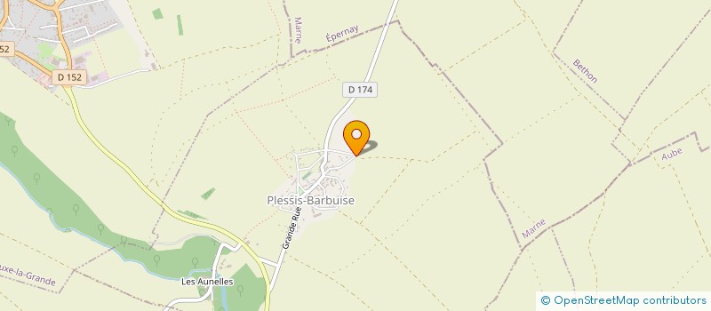 localisation de l'entreprise SCI CAMILLE VILLAIN ASSOCIES  PLESSIS-BARBUISE