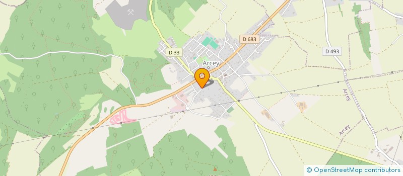 localisation de l'entreprise SCI CAMILOU  ARCEY