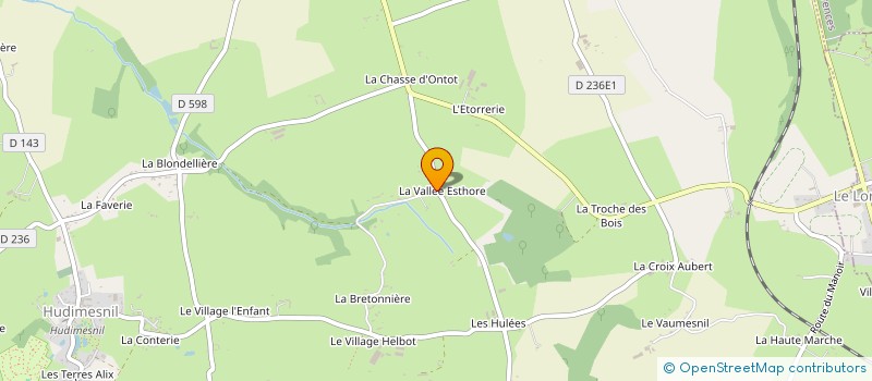 localisation de l'entreprise SCI CAMIMARAU  HUDIMESNIL