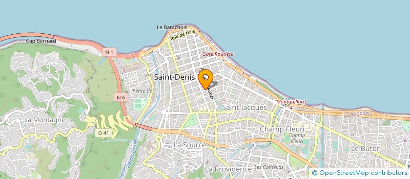 localisation de l'entreprise SCI CAMIN à SAINT-DENIS