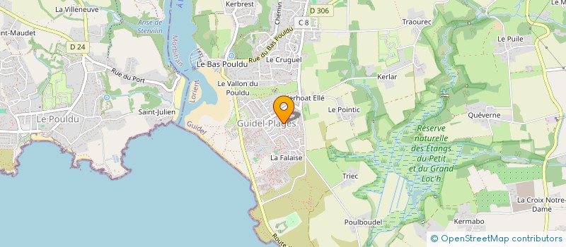 localisation de l'entreprise SCI CAMIOCE  GUIDEL