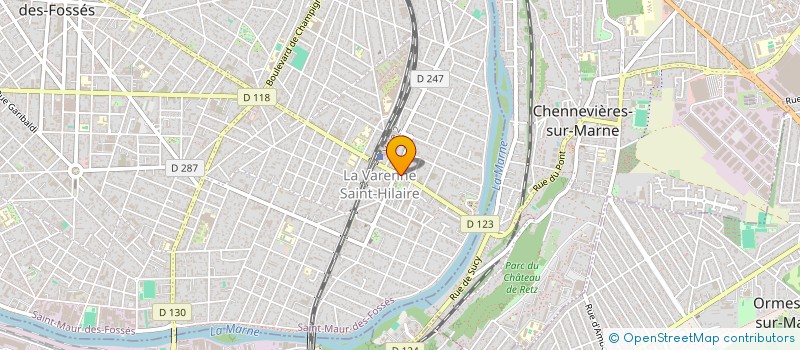 localisation de l'entreprise SCI CAMISOAR à SAINT-MAUR-DES-FOSSES