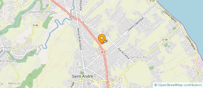 localisation de l'entreprise SCI CAMJ à SAINT-ANDRE