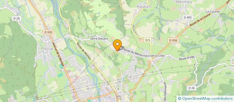 localisation de l'entreprise SCI CAMKAR  BAGNERES-DE-BIGORRE