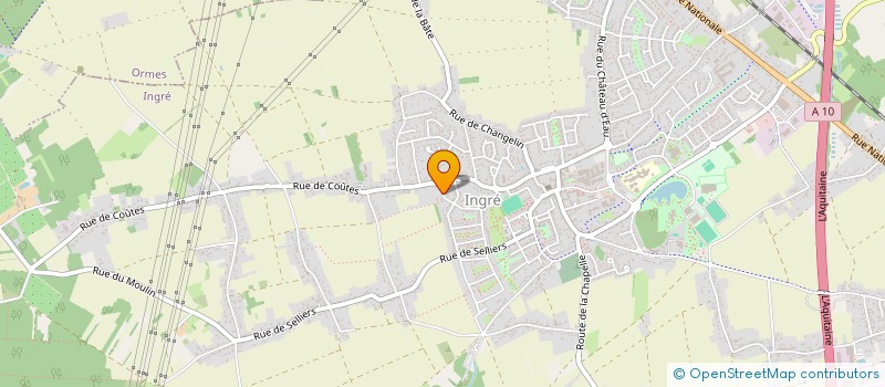 localisation de l'entreprise SCI CAMKAS  INGRE