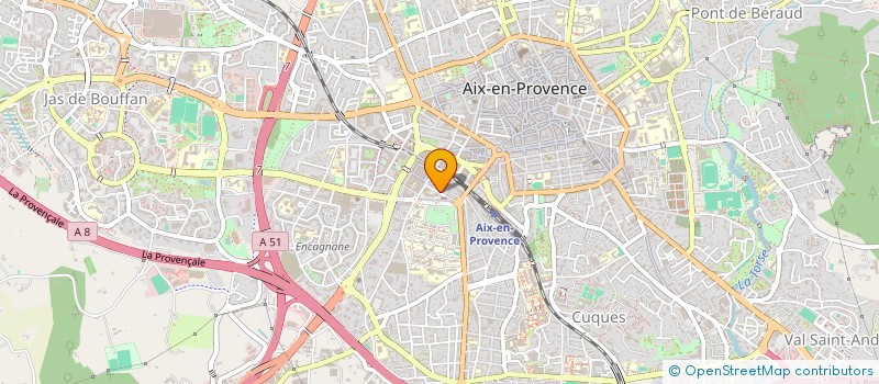 localisation de l'entreprise SCI CAMLY à AIX-EN-PROVENCE