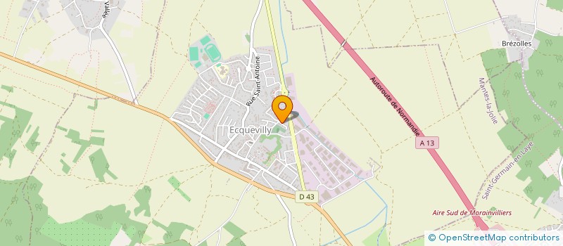 localisation de l'entreprise SCI CAMMO  ECQUEVILLY