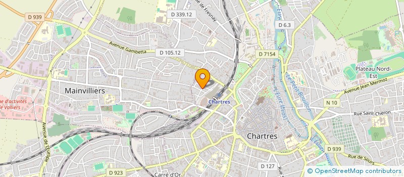 localisation de l'entreprise SCI CAMN à CHARTRES