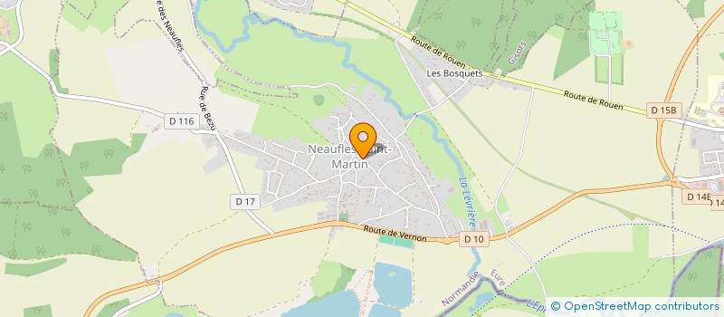 localisation de l'entreprise SCI CAMOMILLE  NEAUFLES-SAINT-MARTIN