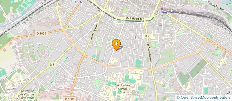 localisation de l'entreprise SCI CAMON LE VILLAGE à AMIENS