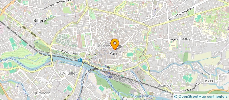 localisation de l'entreprise SCI CAMOU à PAU
