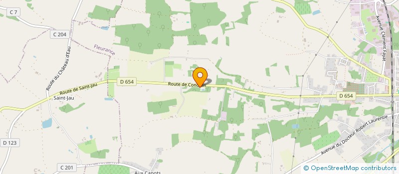 localisation de l'entreprise SCI CAMOZZI MOULIOT  LAMOTHE-GOAS