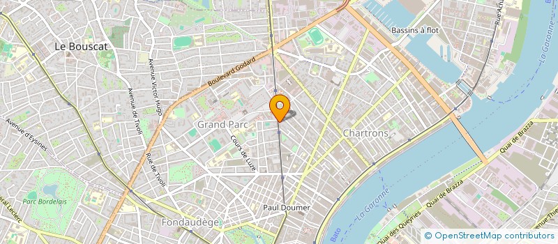 localisation de l'entreprise SCI CAMPA  BORDEAUX