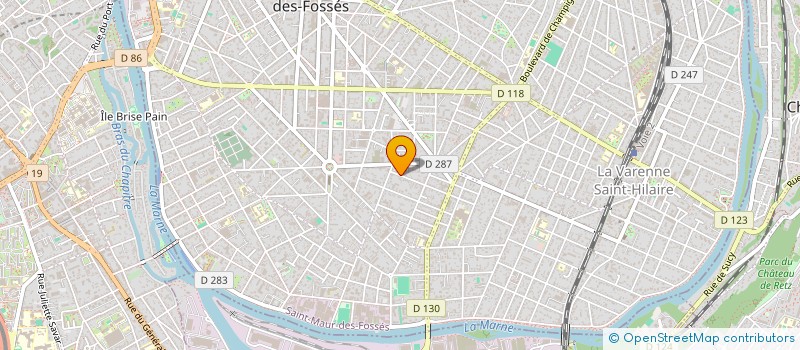 localisation de l'entreprise SCI CAMPAGNA à SAINT-MAUR-DES-FOSSES