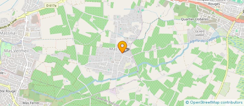 localisation de l'entreprise SCI CAMPAGNE à PERPIGNAN