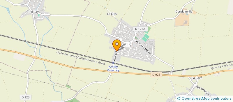 localisation de l'entreprise SCI CAMPAGNE à AMILLY