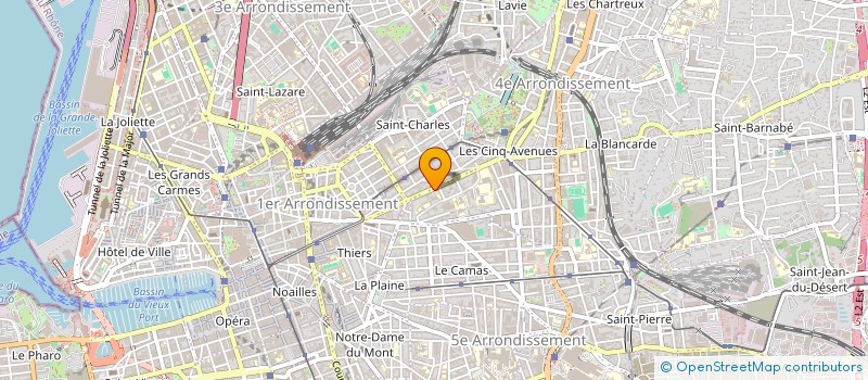 localisation de l'entreprise SCI CAMPAGNE à MARSEILLE