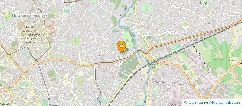 localisation de l'entreprise SCI CAMPAGNE PLANCHON à MONTPELLIER