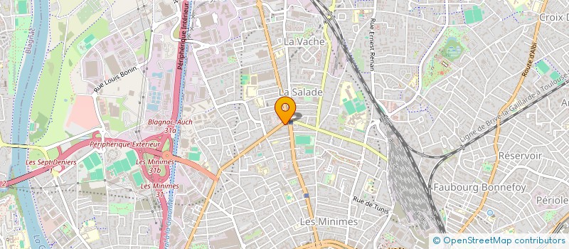 localisation de l'entreprise SCI CAMPAGNO à TOULOUSE