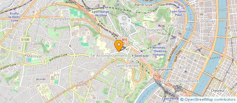 localisation de l'entreprise SCI CAMPANELLA  LYON