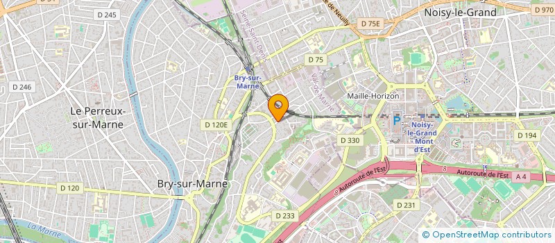 localisation de l'entreprise SCI CAMPANELLA  BRY-SUR-MARNE