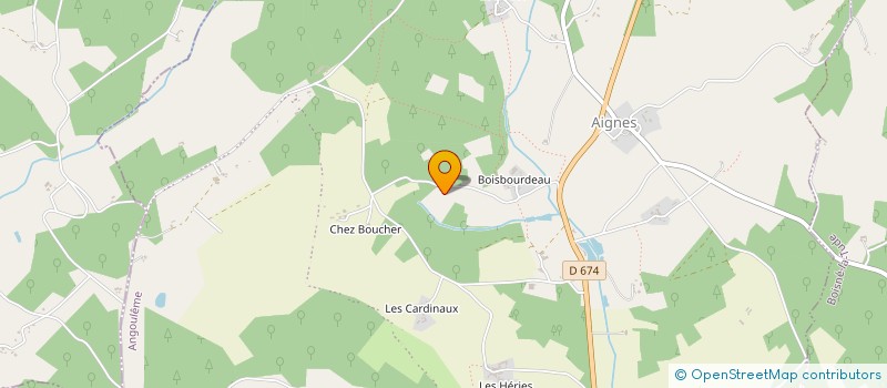 localisation de l'entreprise SCI CAMPANIEN  MONTMOREAU