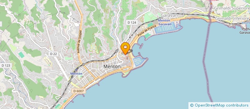 localisation de l'entreprise SCI CAMPANIN à MENTON