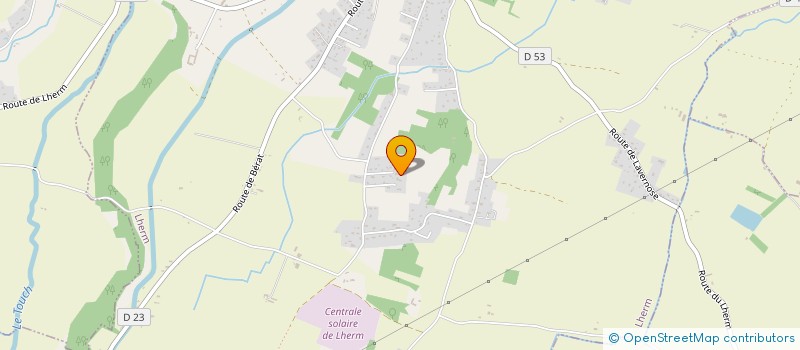 localisation de l'entreprise SCI CAMPARDON à LHERM