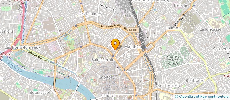 localisation de l'entreprise SCI CAMPAU  VIEILLE-TOULOUSE