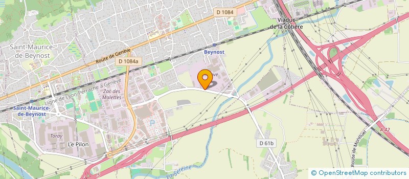 localisation de l'entreprise SCI CAMPBELL  SAINT-MAURICE-DE-BEYNOST