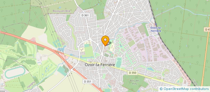 localisation de l'entreprise SCI CAMPEL  OZOIR-LA-FERRIERE