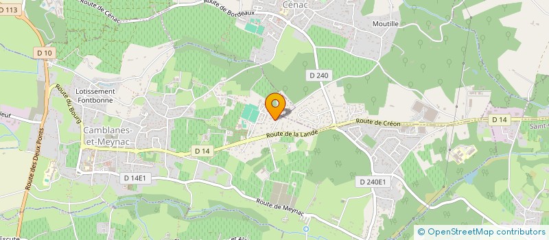 localisation de l'entreprise SCI CAMPET  CAMBLANES-ET-MEYNAC