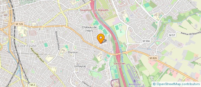 localisation de l'entreprise SCI CAMPETTE  TOULOUSE