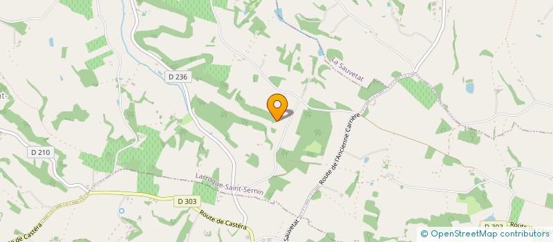 localisation de l'entreprise SCI CAMPILLO  LARROQUE-SAINT-SERNIN