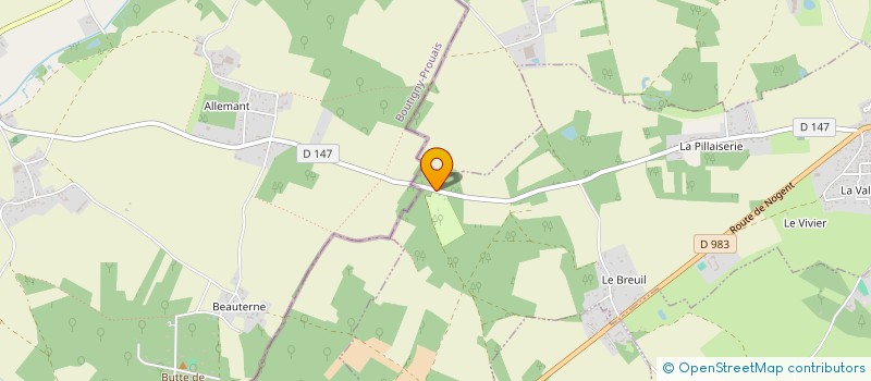 localisation de l'entreprise SCI CAMPING DE CONDE-SUR-VESGRE  CONDE-SUR-VESGRE