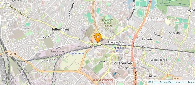 localisation de l'entreprise SCI CAMPION LA GOHELLE à LILLE
