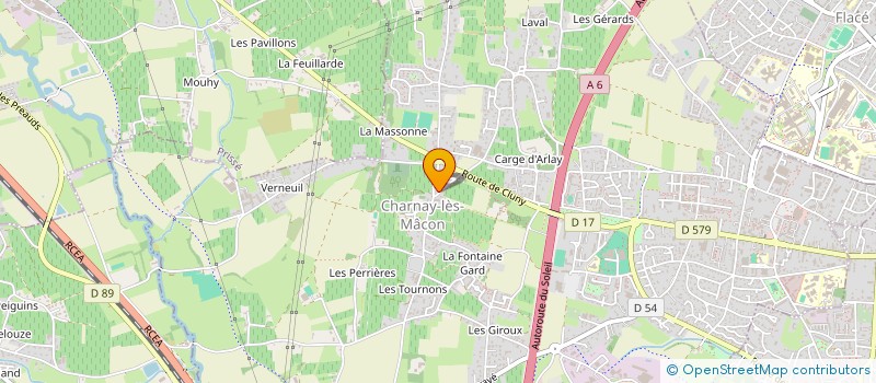 localisation de l'entreprise SCI CAMPO à CHARNAY-LES-MACON