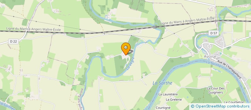 localisation de l'entreprise SCI CAMPO  AVOISE