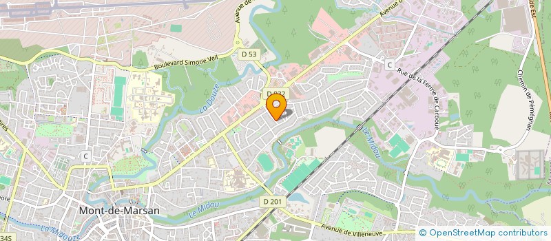 localisation de l'entreprise SCI CAMPO  PARIS