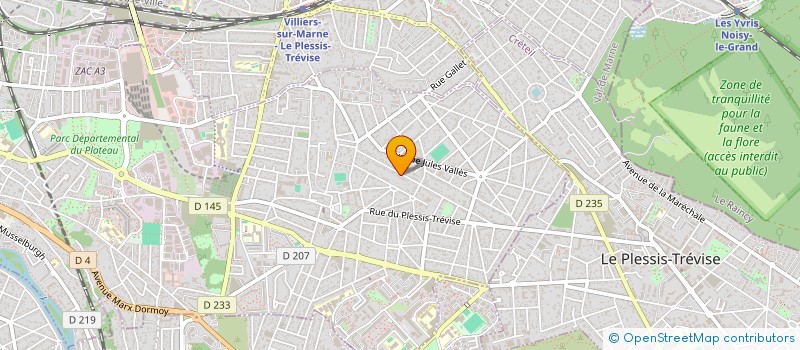 localisation de l'entreprise SCI CAMPO  CHAMPIGNY-SUR-MARNE