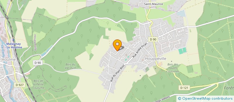 localisation de l'entreprise SCI CAMPOIX  HOUPPEVILLE