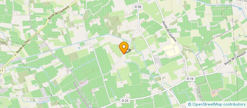 localisation de l'entreprise SCI CAMPREDON  LE THOR