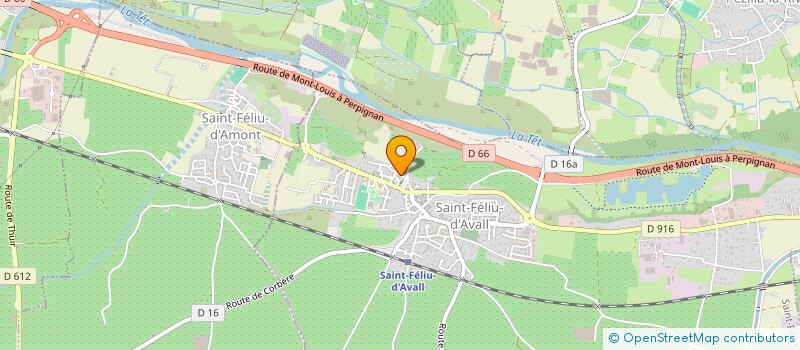 localisation de l'entreprise SCI CAMPS BEAUSEJOUR  MILLAS