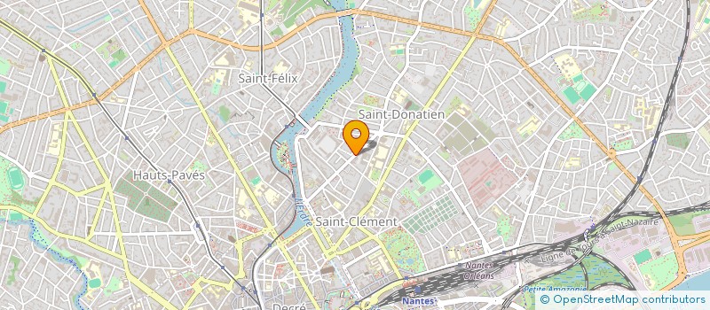 localisation de l'entreprise SCI CAMPUS à NANTES