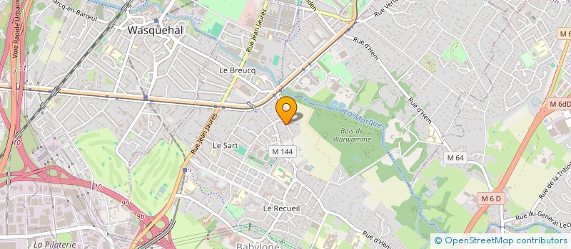 localisation de l'entreprise SCI CAMPUS à VILLENEUVE-D'ASCQ